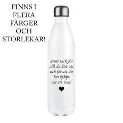 Termosflaska - Stort tack