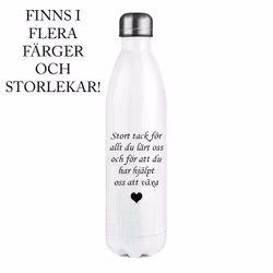 Termosflaska - Stort tack