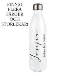 Termosflaska - Typsnitt 3 + text