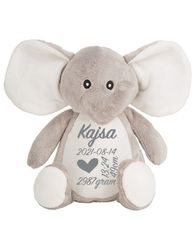 Gosedjurs Elefant med födelseinfo #3