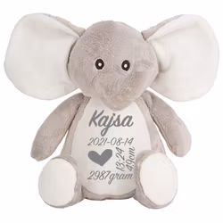 Gosedjurs Elefant med födelseinfo #3