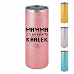 Glittrig Termosmugg Mamma Son