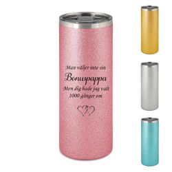 Glittrig Termosmugg Man väljer inte
