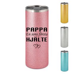 Glittrig Termosmugg Pappa Son