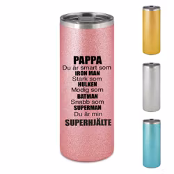 Glittrig Termosmugg Superhjälte