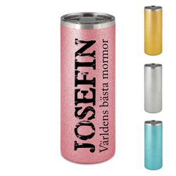 Glittrig Termosmugg Typsnitt 4 + text