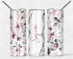 Tumblermugg Blommor #13