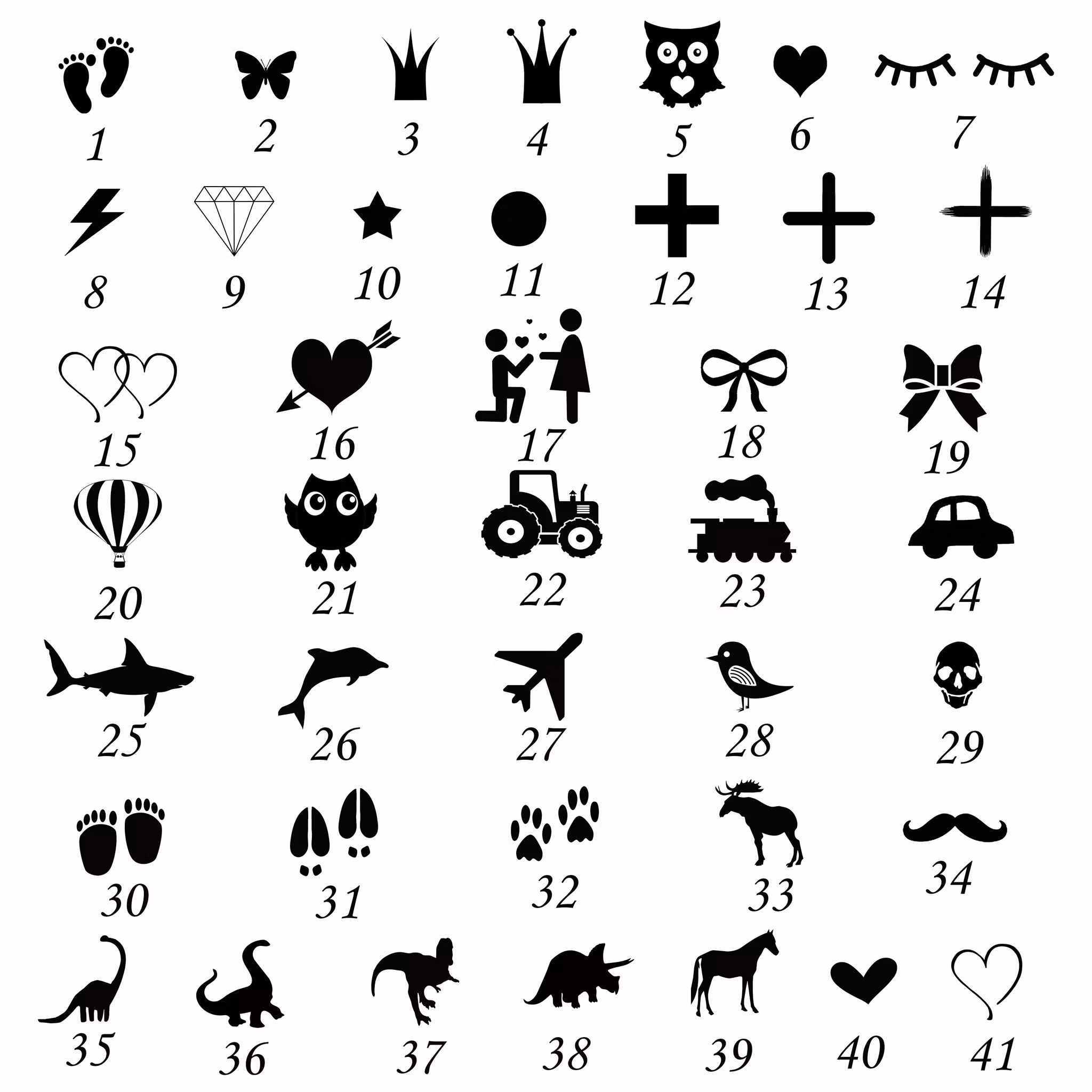 Gosedjur Stor Nalle med födelseinfo #1