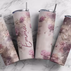 Tumblermugg Blommor #19