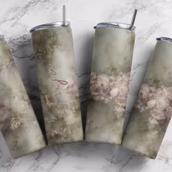 Tumblermugg Blommor #23