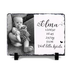 Stenplatta - Födelseinfo #2