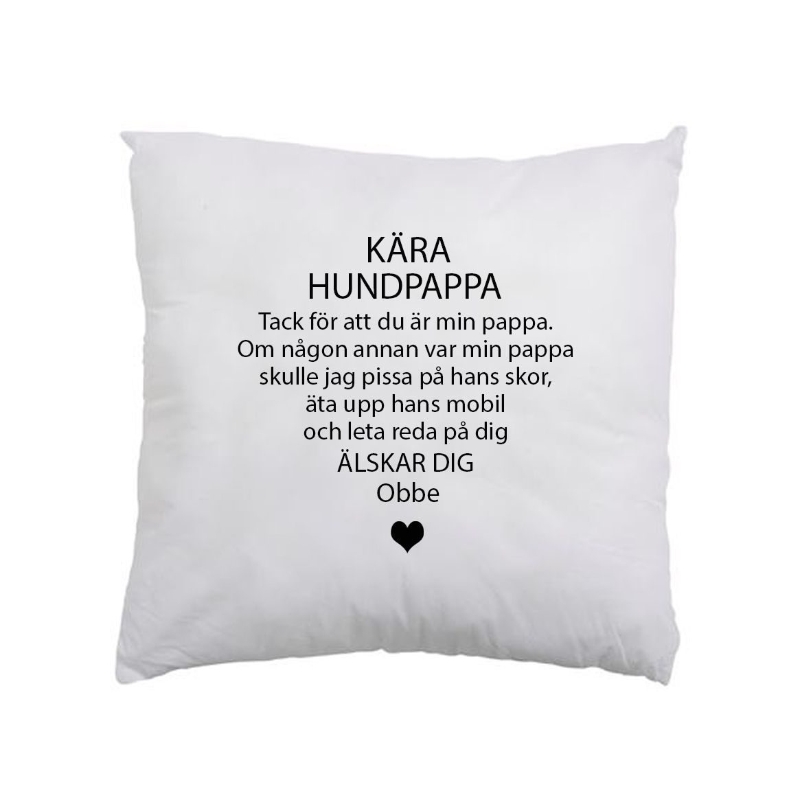 Mjukt Kuddfodral Kära hund...Alt 4