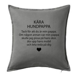 Kuddfodral Kära hund...Alt 2
