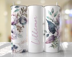 Tumblermugg Blommor #32