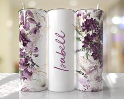 Tumblermugg Blommor #33