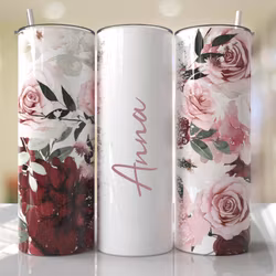 Tumblermugg Blommor #34