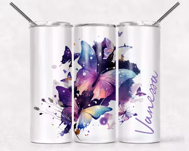 Tumblermugg Fjärill