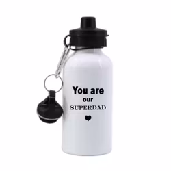 Vattenflaska Superdad + foto