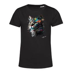 T-shirt Dam - Katt