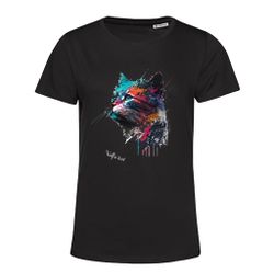 T-shirt Dam - Katt #2