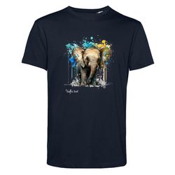 T-shirt Herr – Abstrakt Elefant
