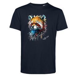 T-shirt Herr - Röd Panda