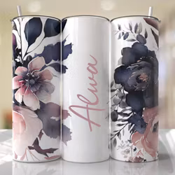 Tumblermugg Blommor #43