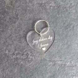 Nyckelring Älskar dig