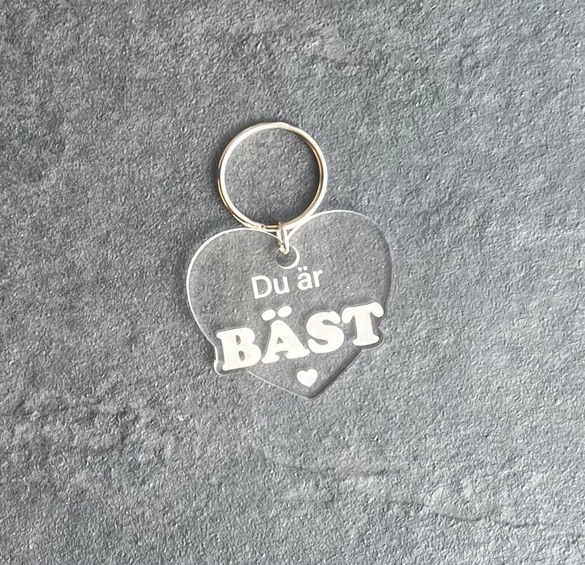 Nyckelring Du är bäst