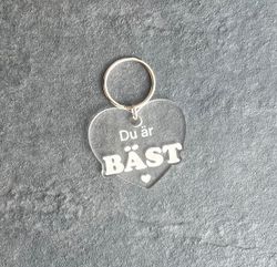 Nyckelring Du är bäst