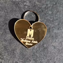 Nyckelring Stor bokstav