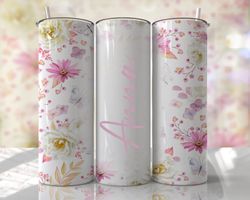 Tumblermugg Blommor #44