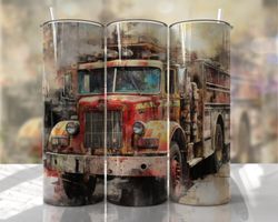 Tumblermugg Brandbil