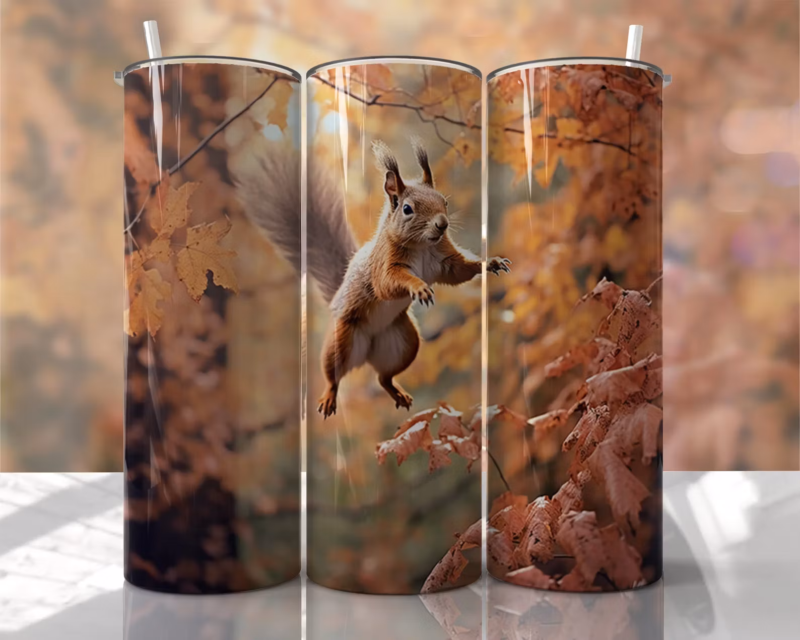 Tumblermugg Ekorre