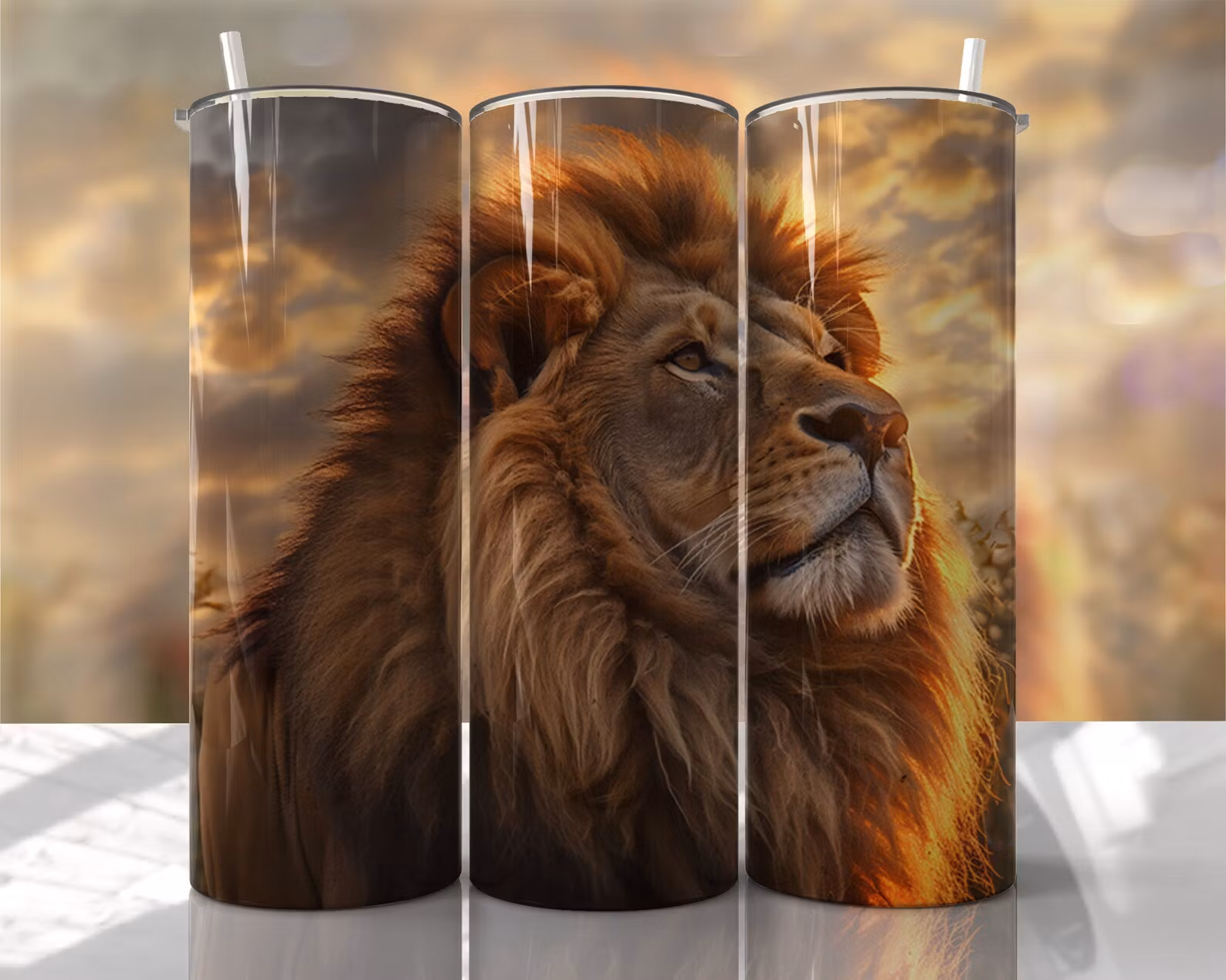 Tumblermugg Lejon