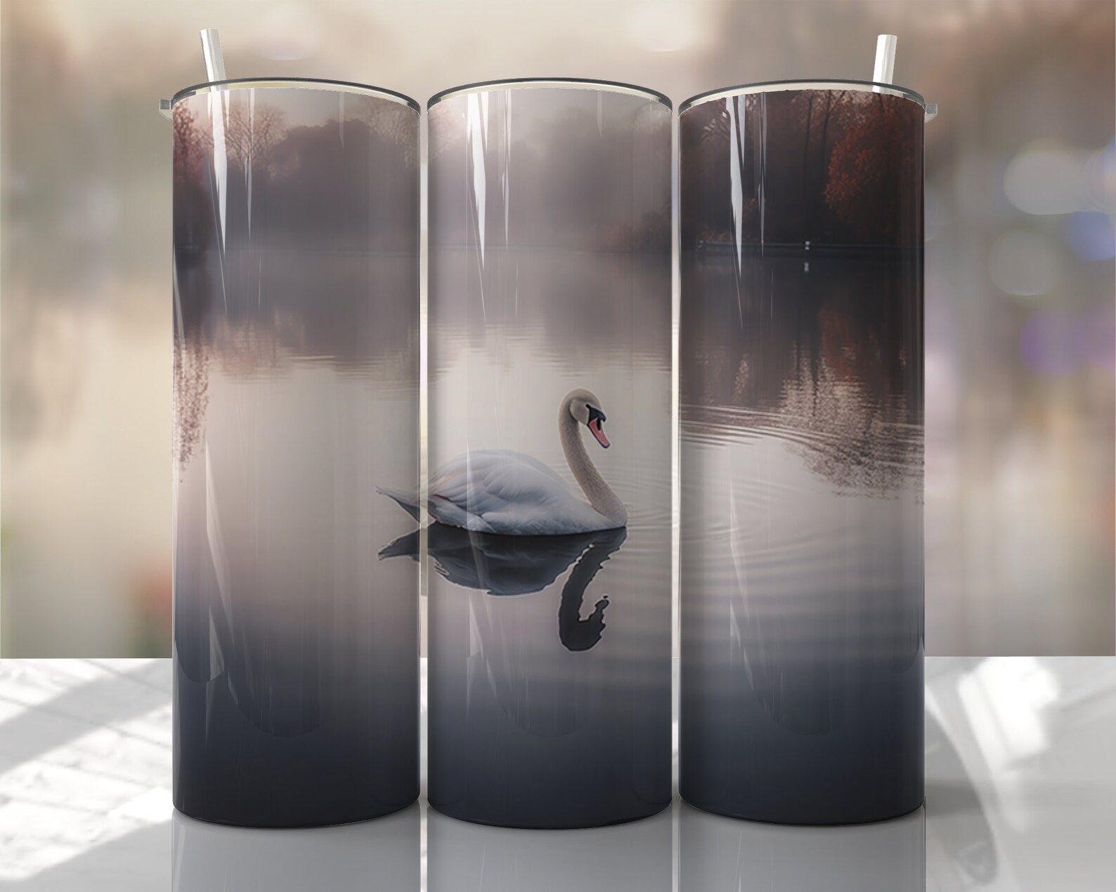 Tumblermugg Svan