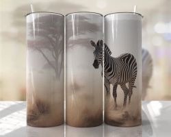 Tumblermugg Zebra