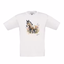 T-shirt med Föl
