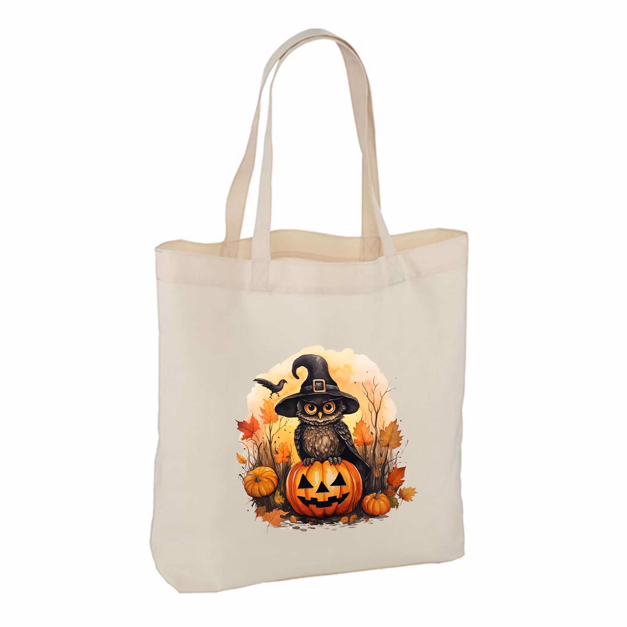 Halloween Tygkasse Stor bred botten #1