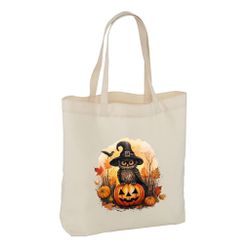 Halloween Tygkasse Stor bred botten #1