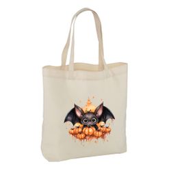 Halloween Tygkasse Stor bred botten #3