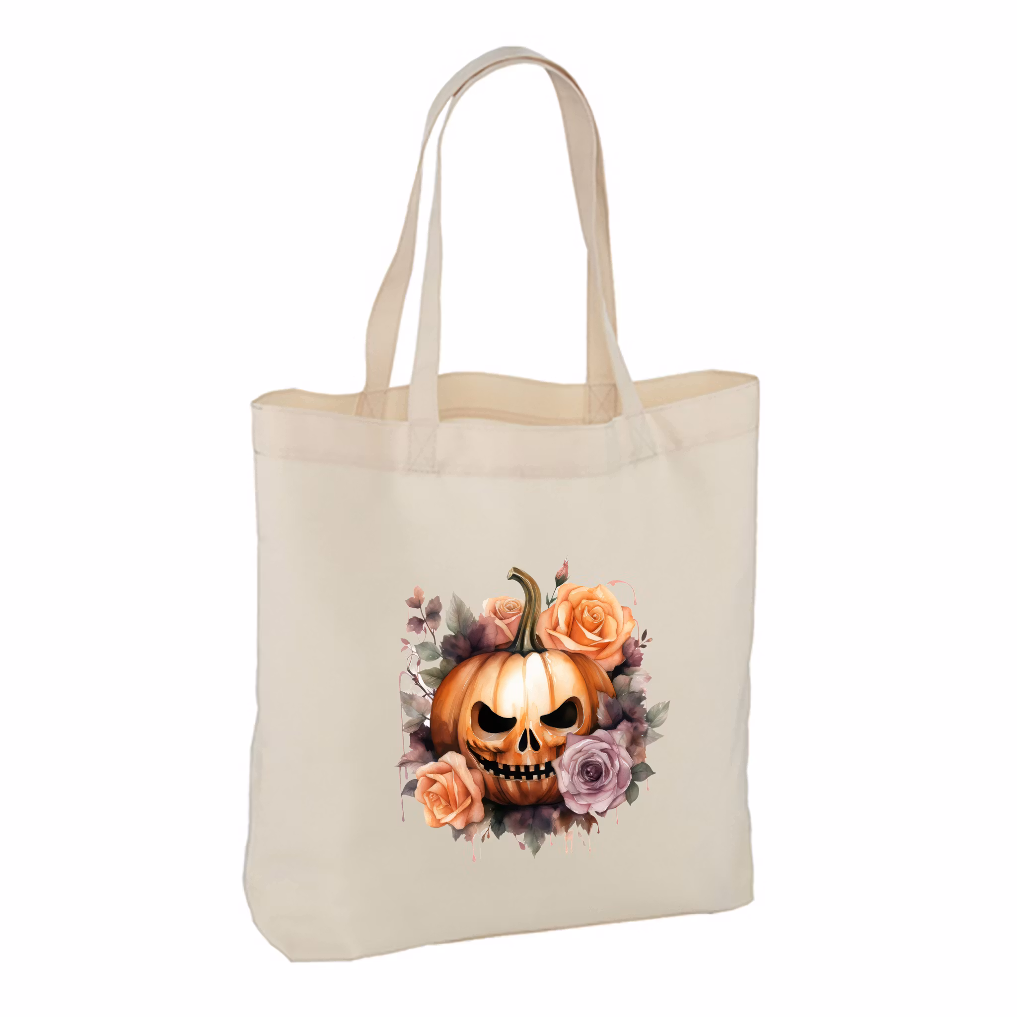 Halloween Tygkasse Stor bred botten #17