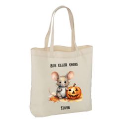 Halloween Tygkasse Stor bred botten #10