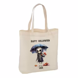 Halloween Tygkasse Stor bred botten #14