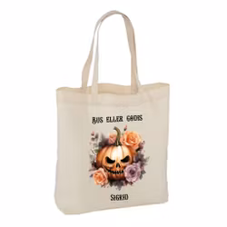 Halloween Tygkasse Stor bred botten #18