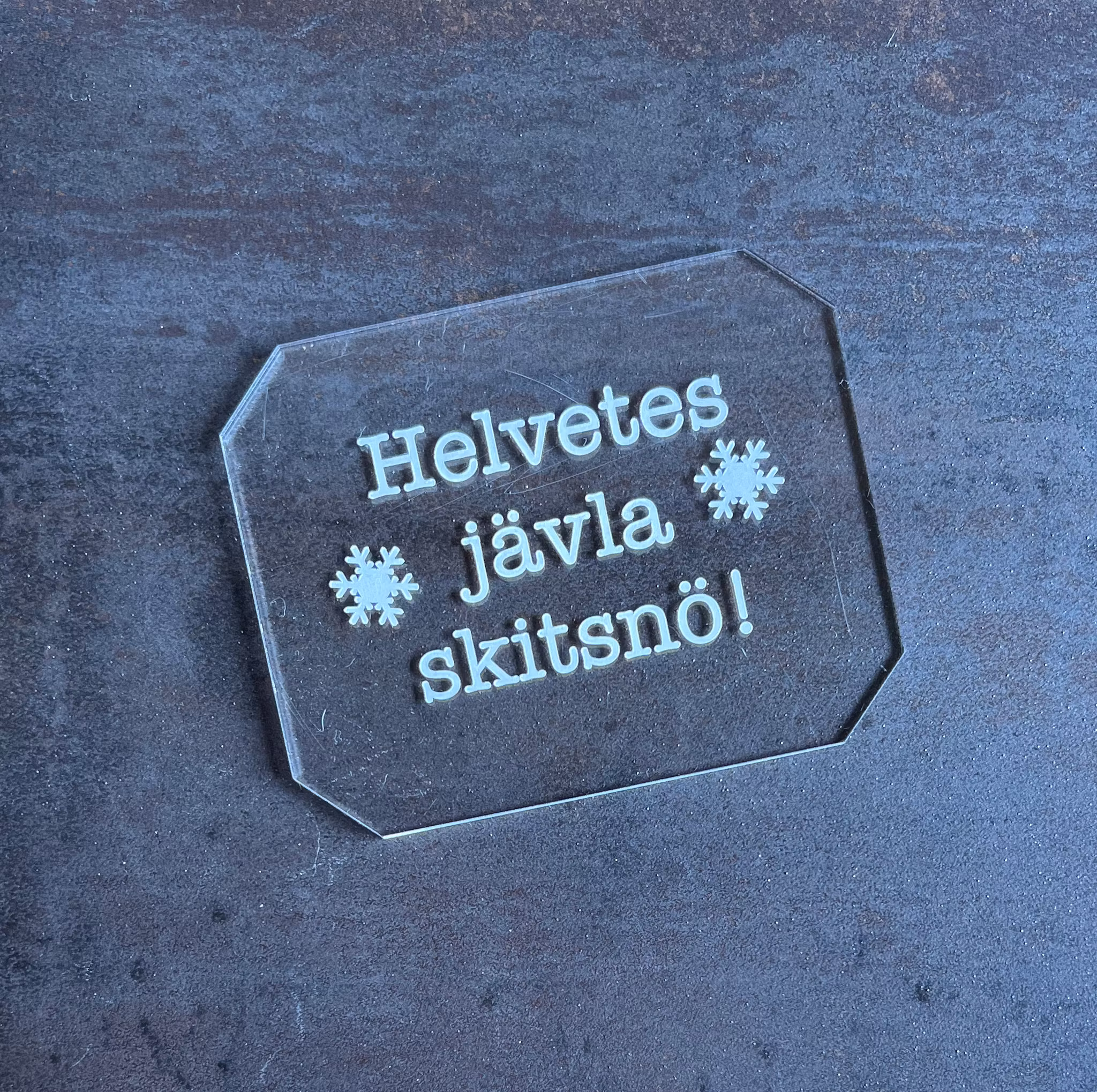 Isskrapa Skitsnö