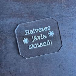 Isskrapa Skitsnö