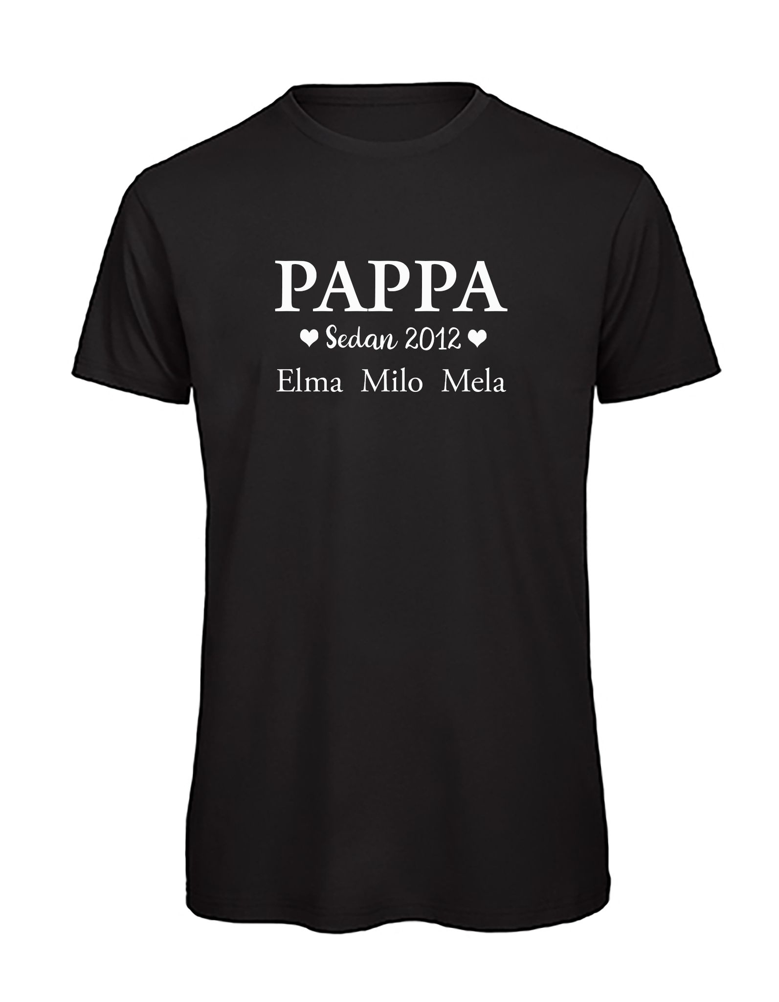 T-shirt Herr - Årtal + namn