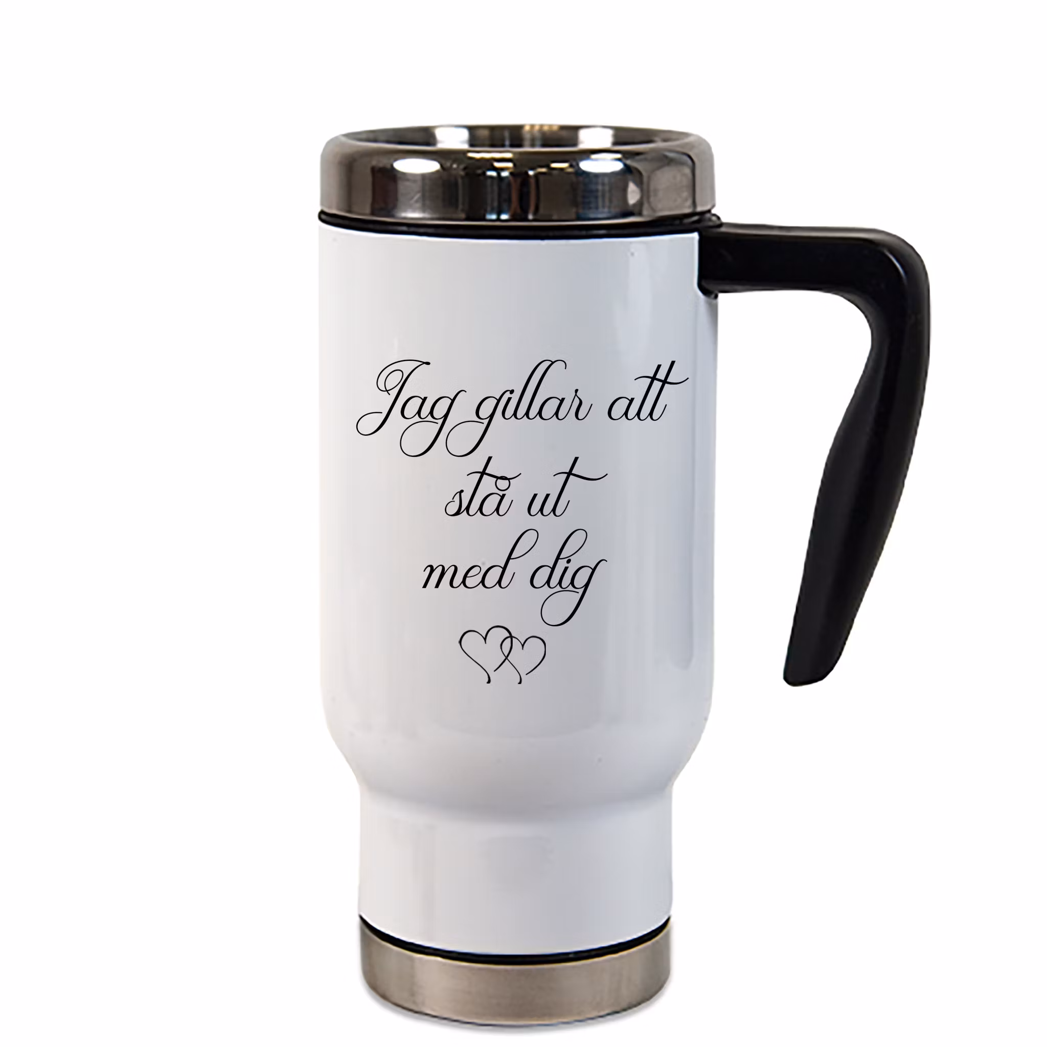 Termosmugg med handtag Jag gillar