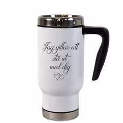 Termosmugg med handtag Jag gillar